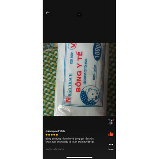 Bông Y Tế 100g Bảo thạch