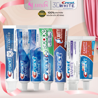 Kem Đánh Răng Siêu Trắng Răng Crest 3D White - Crest Pro Heal - Crest Cavity - Crest Brilliance... Chính Hãng Mỹ