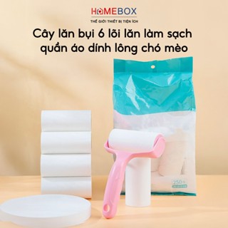 Cây Lăn Bụi Làm Sạch Quần Áo Chăn Màn Ghế Sofa 6 Lõi Lăn Bụi Dự Phòng 60 Lớp Dính Lông Thú Cưng