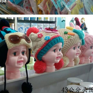 Đầu manocanh trẻ em màu da