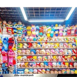 Đầu manocanh trẻ em màu da