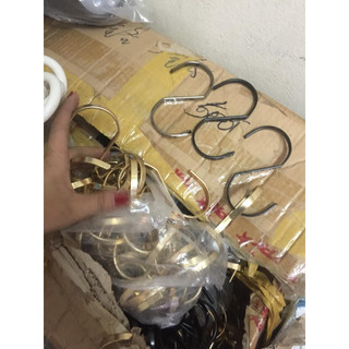 Móc trang trí, móc chữ S dẹt 11cm