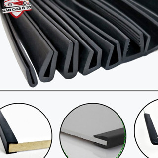  Cuộn dây cao su chữ U bọc viền cửa xe hơi Nẹp Cạnh Bàn Dán Mép Kính Tủ Kệ mép bàn tránh trầy xước 