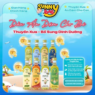 [CHỨNG NHẬN CHÍNH HÃNG] Dầu ăn dặm Thuyền Xưa cho Bé từ 6 tháng tuổi