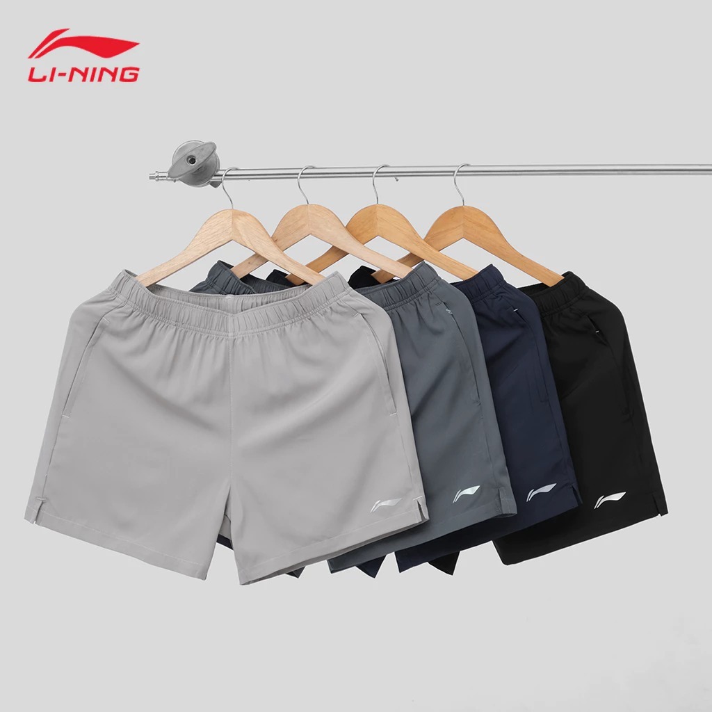 Quần Thể Thao Nam Li-Ning 5 Inch Cao Cấp, Siêu Nhẹ Cho Tập Gym, Chạy Bộ Short Co Giãn Dễ Vận Động - Đổi trả 1 năm 2025