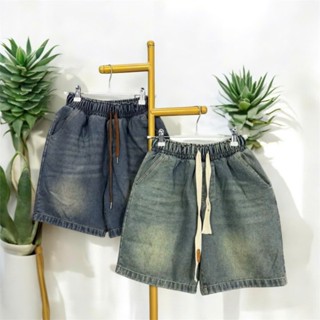 (combo2Q) có lẻ 1q, Quần short ngố nữ cao cấp,Chất vải jean cạp chun -Ngố mùa hè hót, Chất jean dày dặn mền mịn mát.