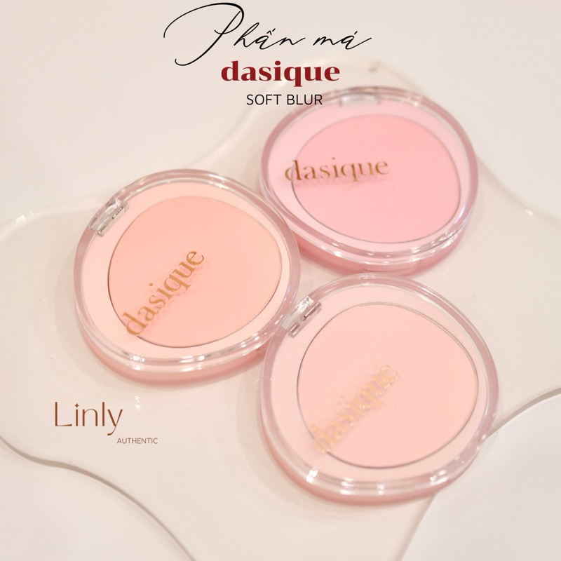 PHẤN MÁ DASIQUE SOFT BLUR CHEEK, MÁ HỒNG DASIQUE