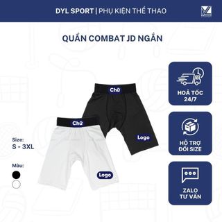  Quần combat JD ngắn | Quần combat co giãn thoáng khí thấm hút mồ hôi tốt 
