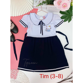 Váy đầm liền học sinh cấp 1 tiểu học