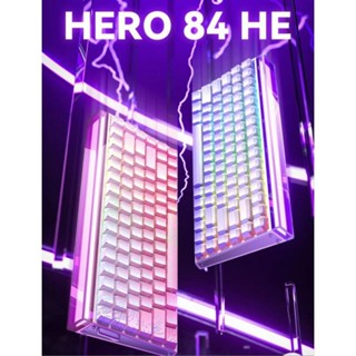Aula Hero68/84 Phím cơ Gaming Rapid Trigger 8K Polling Rate, 128K Scan Rate, Led Viền