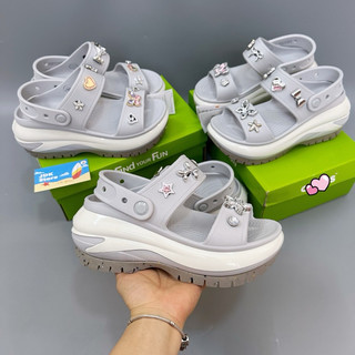 JDK STORE_Dép Xăng Đan Mega Sandal Crush Màu Xám