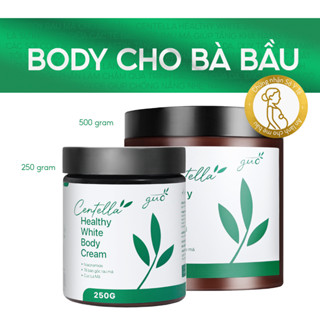 Kem Body CHO BÀ BẦU Dưỡng Trắng Da, Nâng Tone Nhanh Thấm Chiết Xuất Rau Má GUO