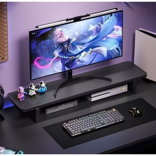 Kệ để màn hình máy tính dài 60cm trang trí decor đồ tiện lợi