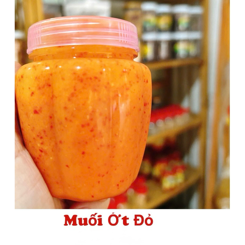 muối ớt xanh +muối ớt đỏ chấm hải sản