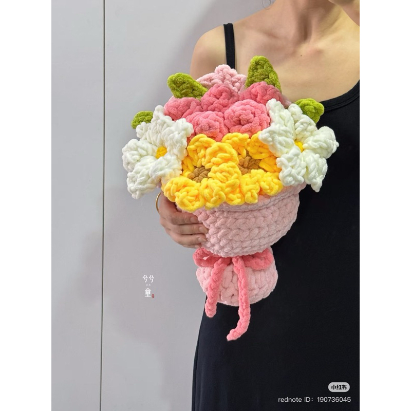 bó hoa len nhung đũa