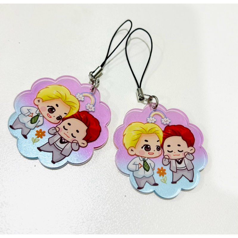 móc khóa chibi Rhyder Captain siêu đáng yêu
