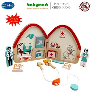 Đồ chơi gỗ - bé tập làm bác sĩ winwintoys 65242