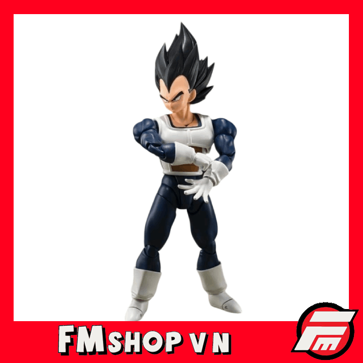 (New) Mô Hình Nhân Vật SHF Dragon Ball Vegeta Older Style Battle Clothes