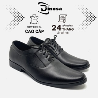 Giày Tây Nam DINOSA D0207 mũi nhọn da cao cấp,trẻ trung đế cao su đúc chỉ khâu chắc chắn Bảo Hành 12 Tháng