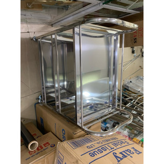 Xe tiêm 3 tầng INOX, xe tiêm inox 3 tầng