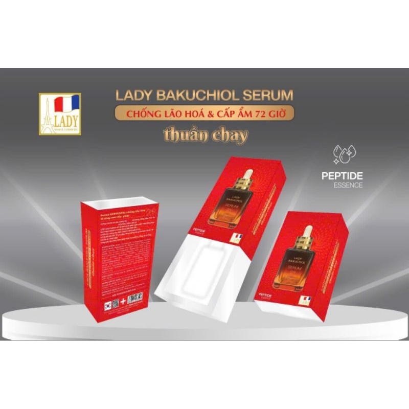 serum lady white dưỡng trắng da chống lão hóa cấp ẩm 72h