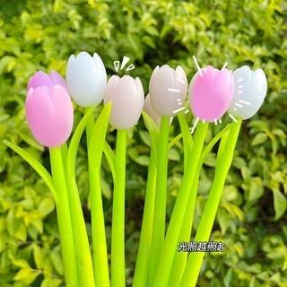 Bút gel hoa tulip đổi màu khi gặp ánh sáng