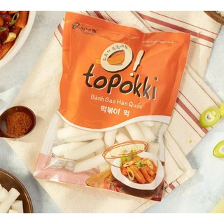 Combo Tobokki lắc phô mai siu ngon(500g bánh gạo truyền thống +bột phô mai Hiệu Osajang 100g)