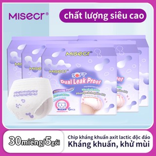  MISECR băng vê sinh dạng quần 5 gói 30 miếng bvs dạng quần 