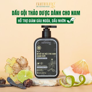 Dầu Gội Nam Giảm Gàu Rụng Thảo Dược NAMNUNG Giảm Ngứa Hương Nước Hoa Cao Cấp 235Ml