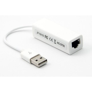 CÁP CHUYỂN ĐỔI USB SANG LAN - USB To LAN Ethernet Adapter USB To Lan 10/100Mbps 2.0