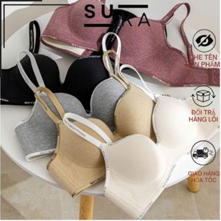  Áo Ngực Cotton Mút Dày 5cm Nâng Ngực Không Gọng Mềm Mại Thoải Mái 838 