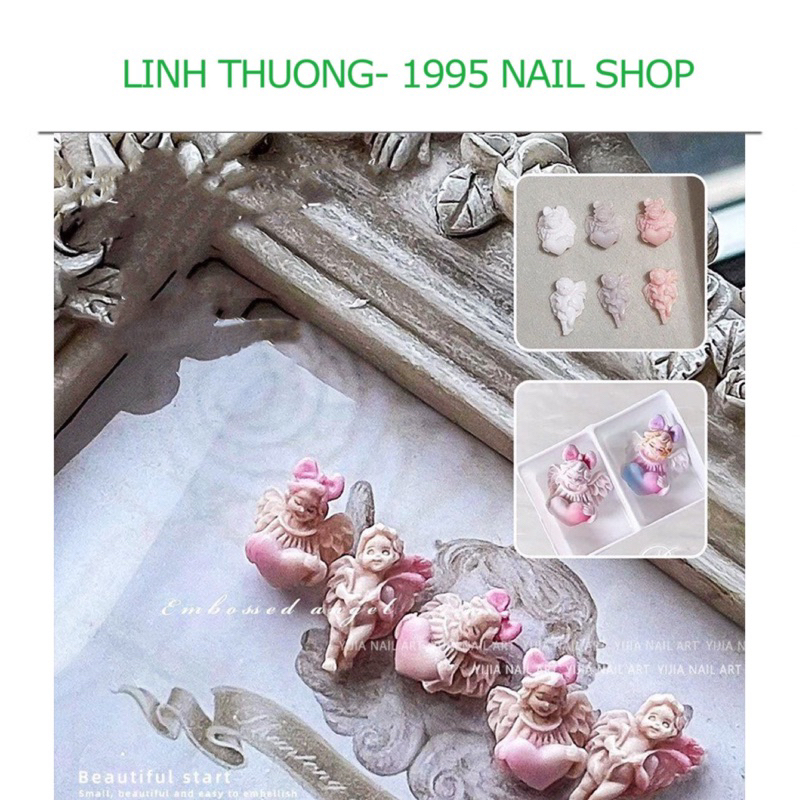 Charm đính móng thiên thần nail