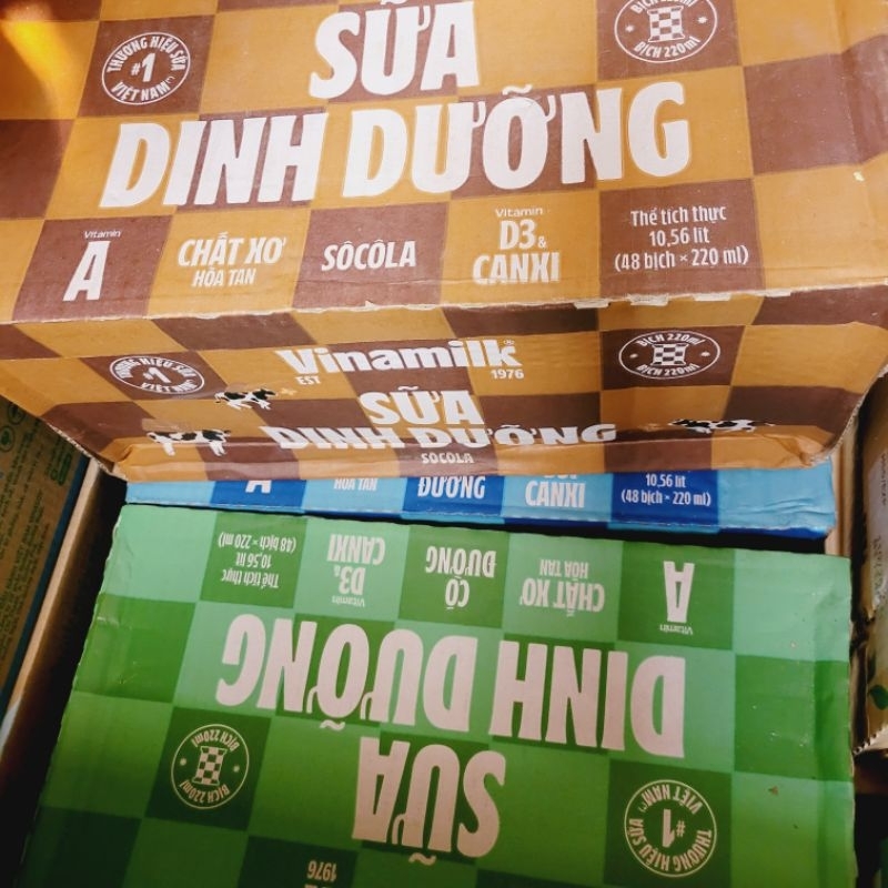 Thùng sữa túi Vinamilk 220ml (48 gói)