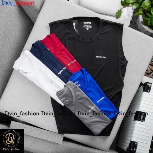 Áo thun ba lỗ nam,áo thun cổ tròn sát nách nam chát thun co giản 2 chiều  mặc nhà dạo phố  Dvin_fashion