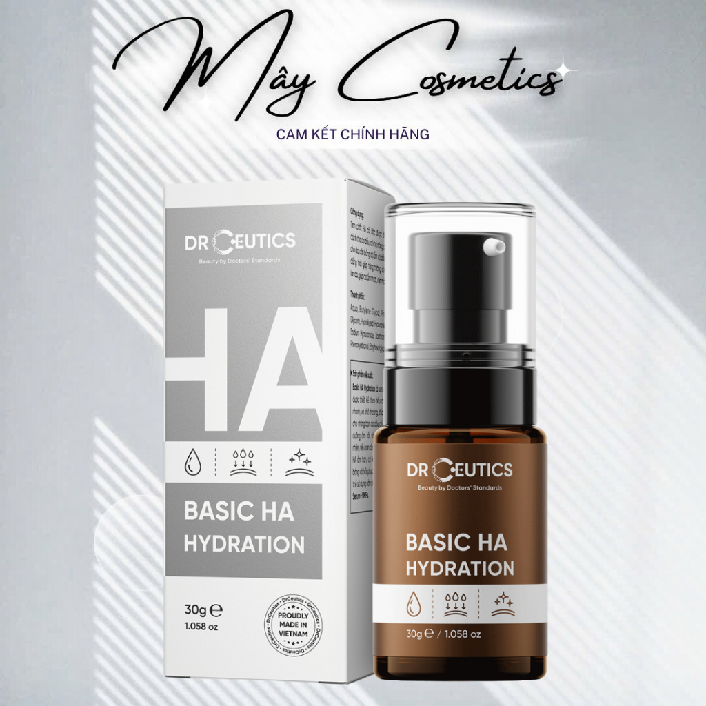 Tinh Chất DRCEUTICS HA Basic Hydration Cho Da Dầu Mụn