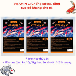 Vitamin cho cá koi cá cảnh Fish 2