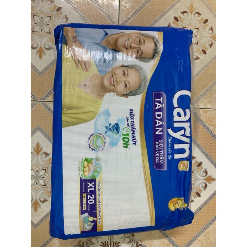 Bỉm caryn tã dán size xl (bỉm người già)