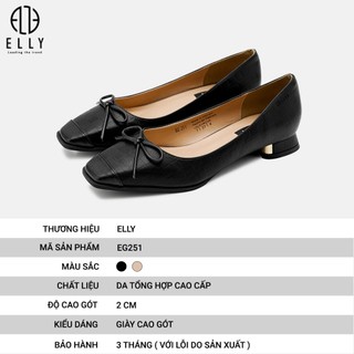 [Deal sang chảnh]  GIÀY NỮ THỜI TRANG ELLY – EG251