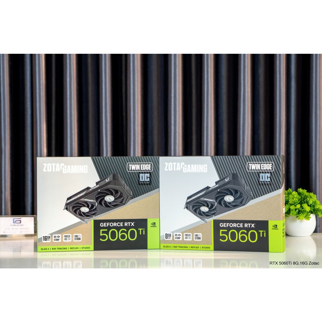 Vga Card đồ họa RTX 5060ti Zotac Gaming 8G 16G GDDR7 Twin Edge OC new bảo hành 36 tháng