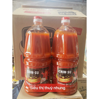 Tương ớt Chinsu - Can 2,1Kg mẫu mới
