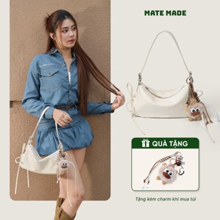 [TẶNG KÈM CHARM] Túi Nữ Dáng Mềm MATE MADE Cloudy Lọ Lem - Nhẹ Nhàng, Tinh Tế, Hợp Đi Làm Đi Chơi