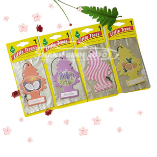 Cây Thông Thơm Little Tree Mỹ Treo Xe Ô Tô, Phòng Ngủ, Tủ Quần Áo Đa Dạng Mùi Hương
