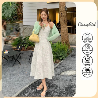 Váy Hoa Hai Dây Dáng Dài Thời Trang Quyến Rũ Trẻ Trung Năng Động Cho Các Nàng ClassyGirl