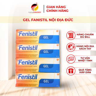 Gel Fenistil nội địa Đức, làm mát, dịu da và giảm ngứa do côn trùng cắn, mẩn đỏ, viêm da