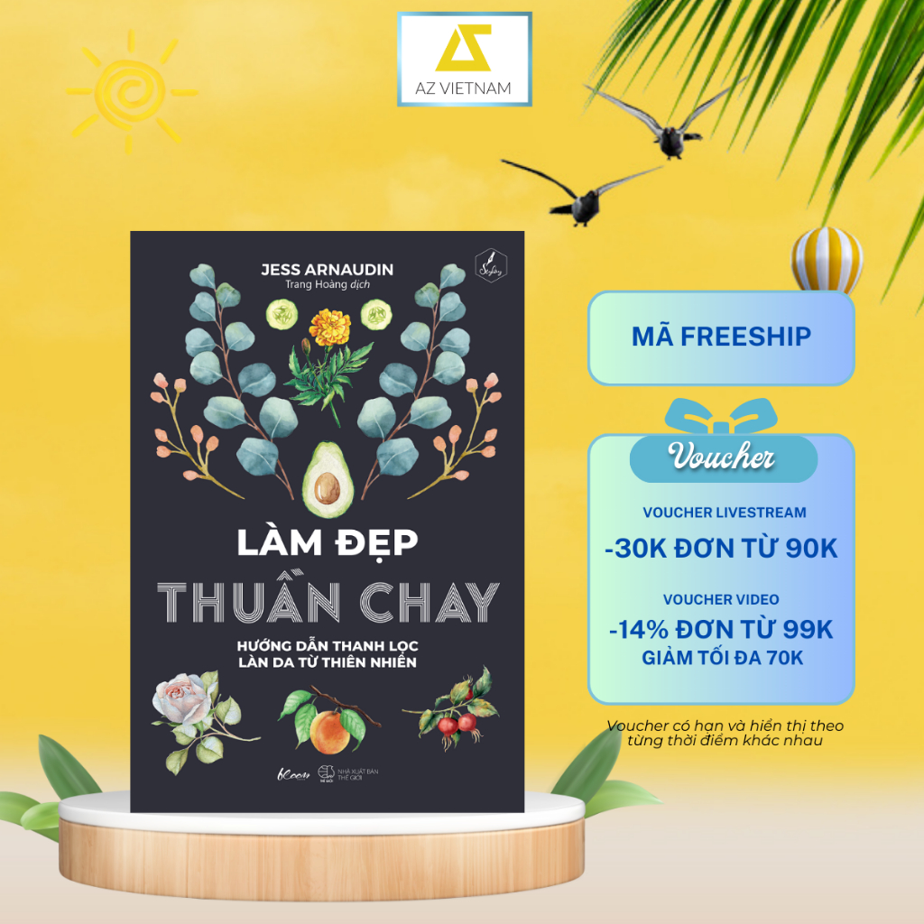 Sách - Làm Đẹp Thuần Chay