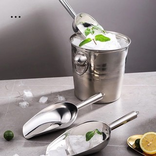 Dụng cụ xúc đá, chè, đồ nông sản  inox không gỉ nhiều kích thước