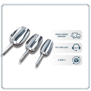 Dụng cụ xúc đá, chè, đồ nông sản  inox không gỉ nhiều kích thước