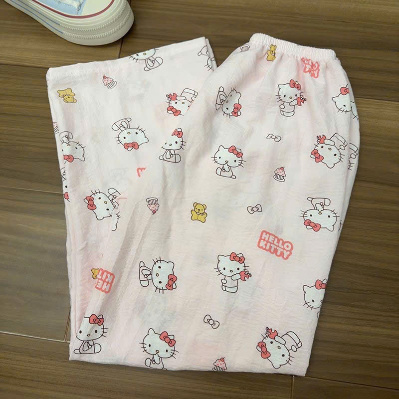 Quần Dài Mặc Nhà In Chữ Goodday Gấu Dâu Siêu Dễ Thương Dành Cho Nữ | BigBuy360 - bigbuy360.vn