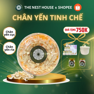 Chân tổ yến sào tinh chế rút lông nguyên chất 50-100G The Nest House