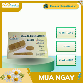 Băng keo cá nhân Greetmed (Hộp 100 miếng)